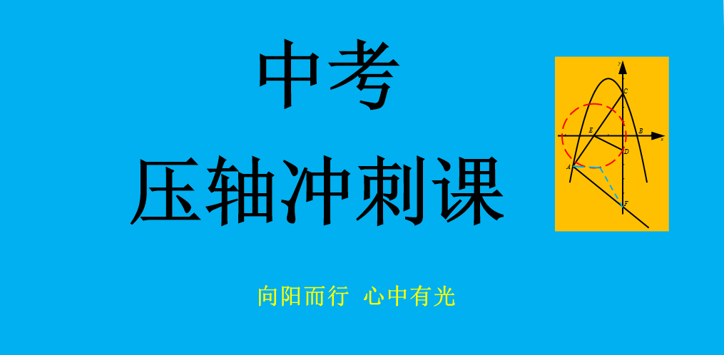 中考压轴冲刺课